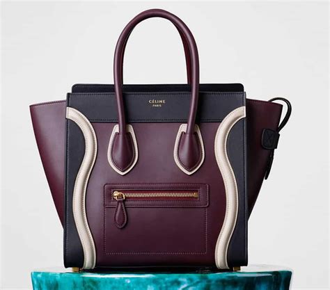 celine tricolor bag price|celine luggage bag.